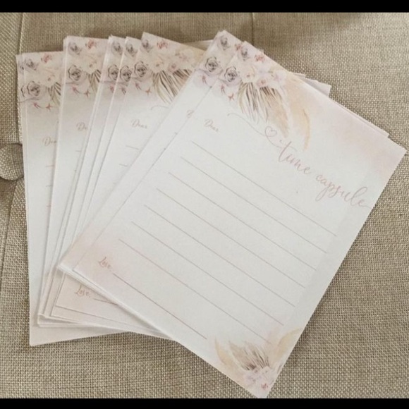 Baby Shower Games, Signs; Boho Pampas Theme - Picture 2 of 6